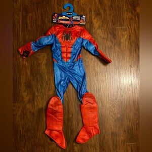 SpiderMan Costume NWT Size 7/8